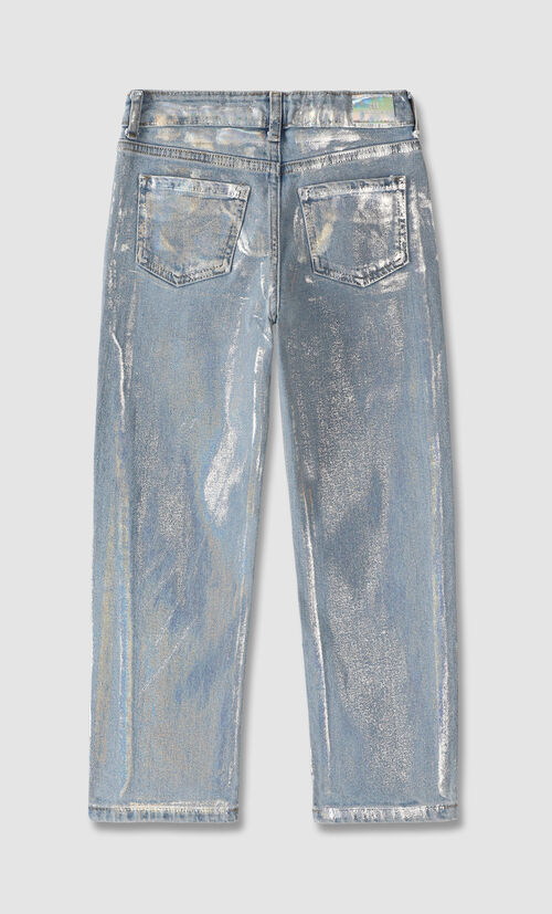Jeans Straight Con Foil